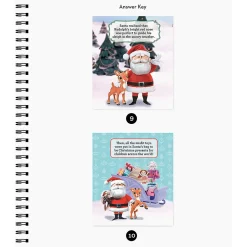 Rudolph Sticker by Number Brain Games®