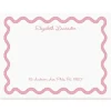 Scalloped Personalized Correspondence Cards