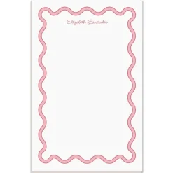 Scalloped Personalized Notepads