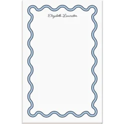 Scalloped Personalized Notepads
