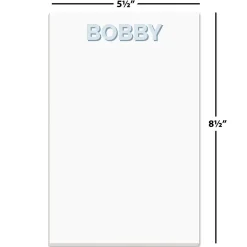 Shadow Cast Personalized Notepads
