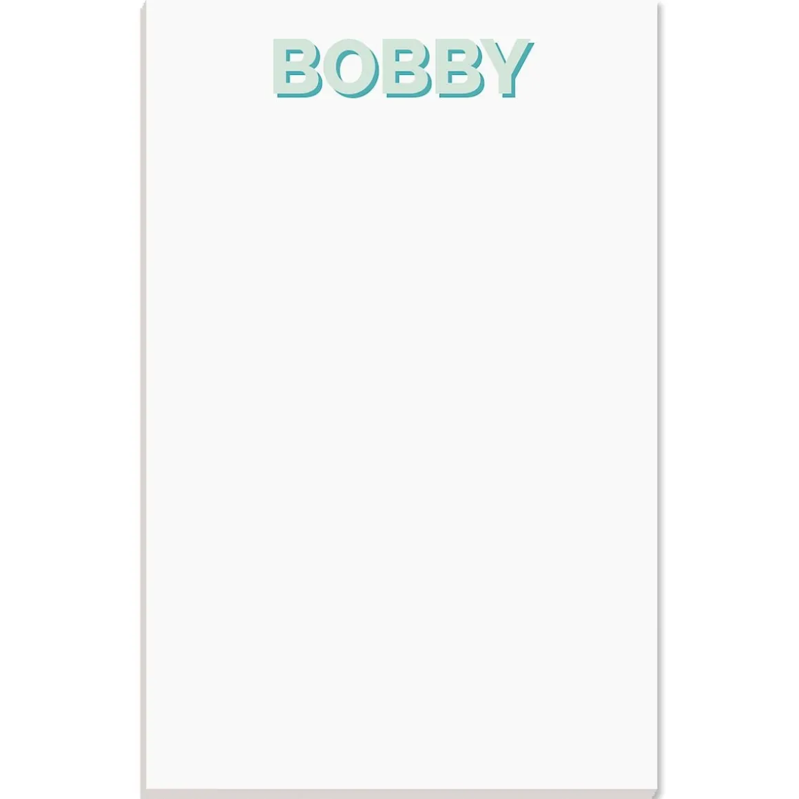 Shadow Cast Personalized Notepads