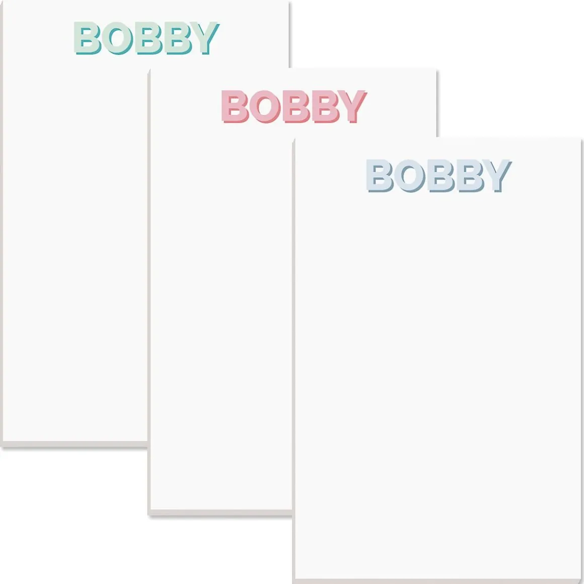 Shadow Cast Personalized Notepads