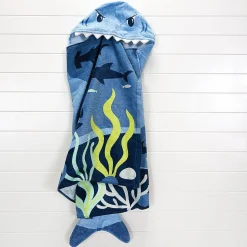 Shark Personalized Hooded Towel by Stephen Joseph®