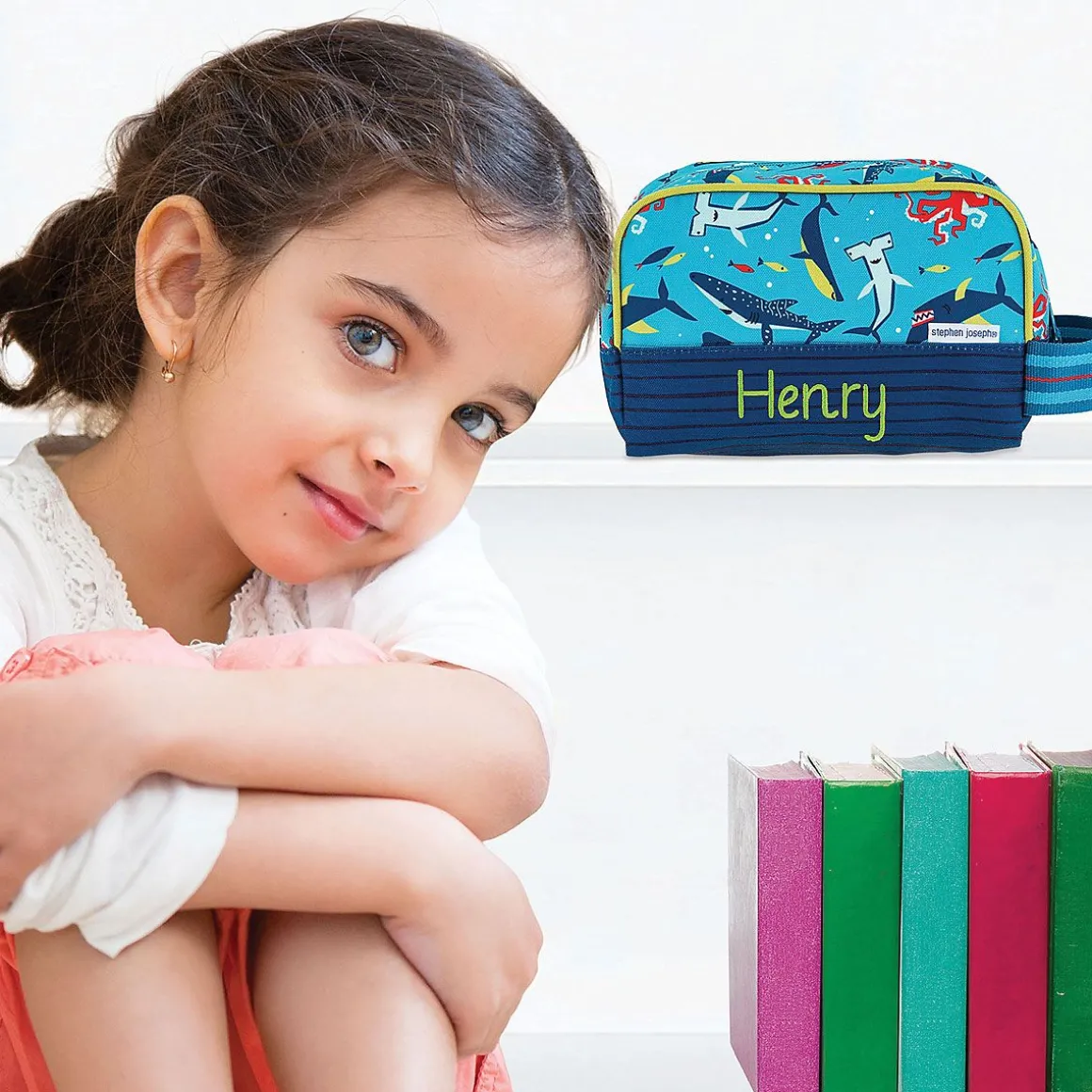 Shark Personalized Toiletry Bag by Stephen Joseph®