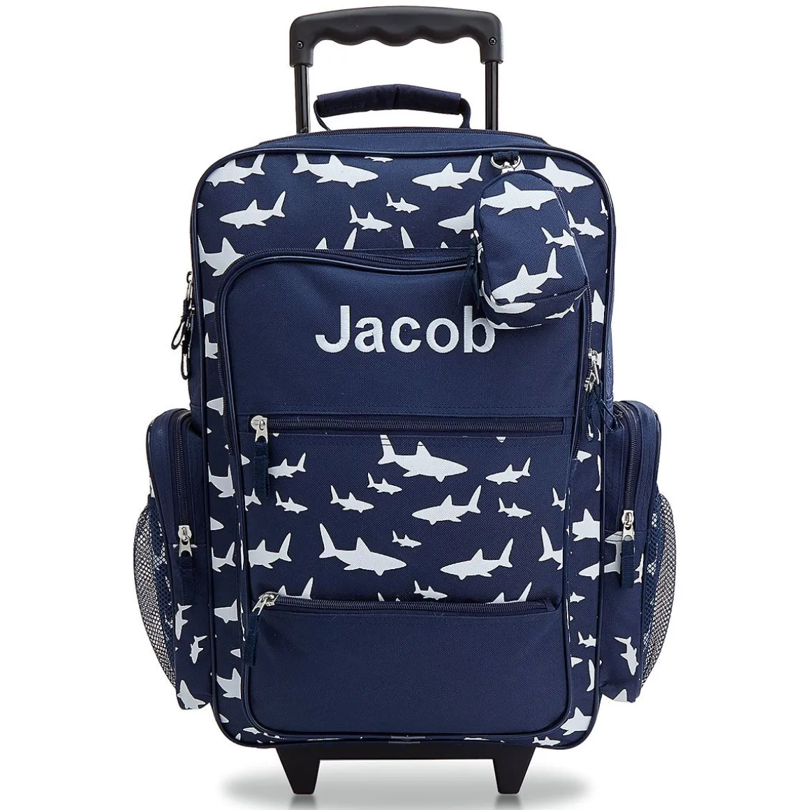 Sharks Personalized Rolling Luggage