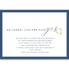 She said yes Personalized Invitations