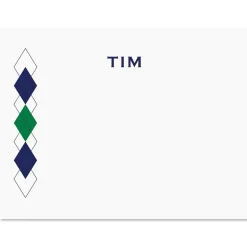 Side Diamond Note Cards