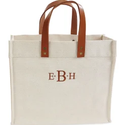 Signature Personalized Canvas Tote