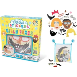 Silly Faces Bath Stickers