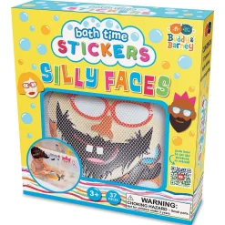 Silly Faces Bath Stickers