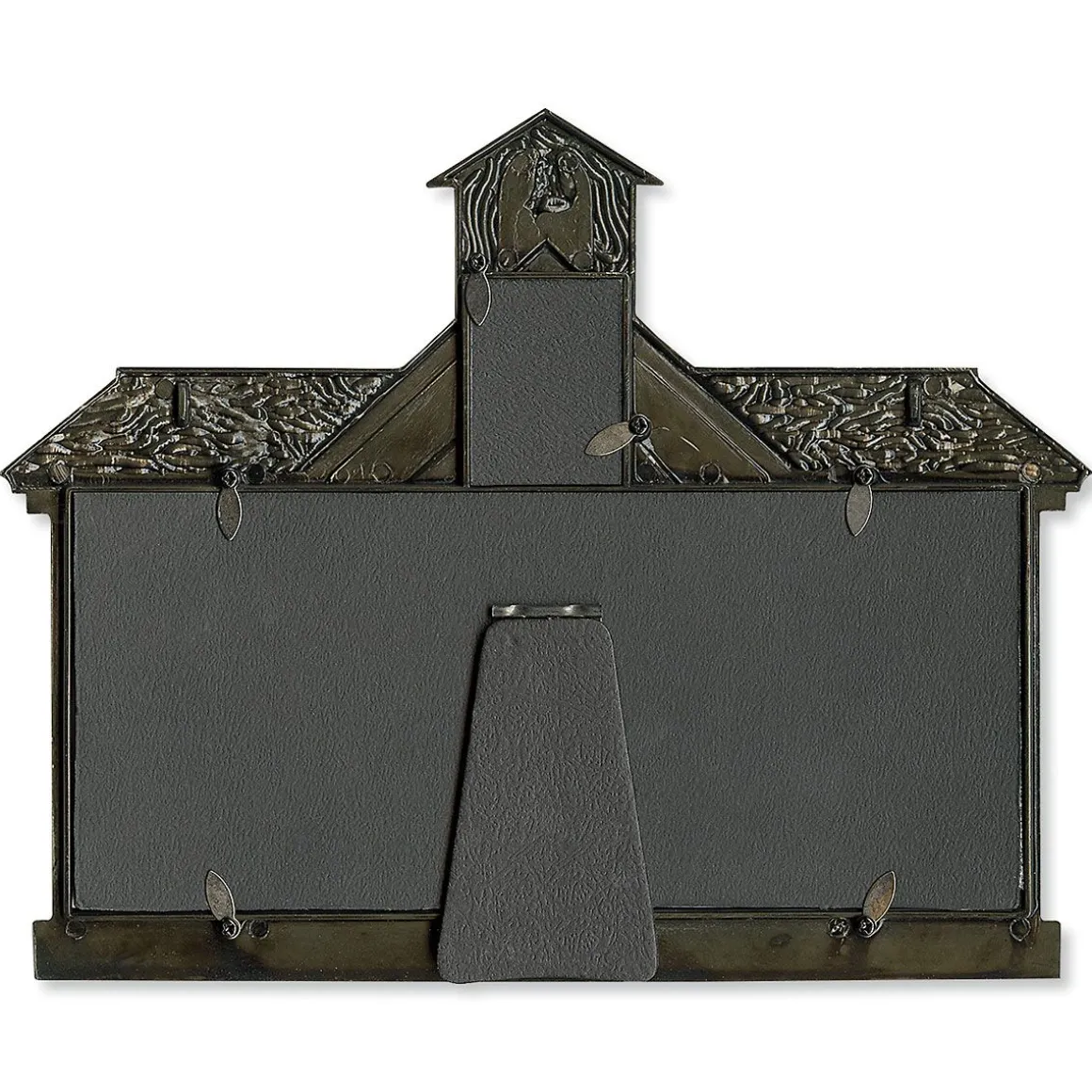 Silver Tone Personalized Schoolhouse Frame