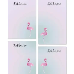 Single Flamingo Notepads