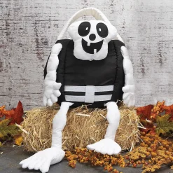 Skeleton Personalized Halloween Treat Bag