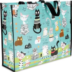 Smarty Cats Large Shopping Tote