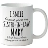 Smile Sister-In-Law Mug
