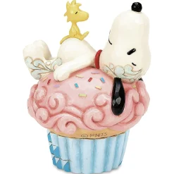 Snoopy™ Laying on Cupcake Figurine by Jim Shore®