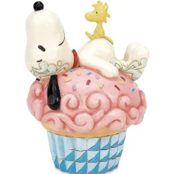 Snoopy™ Laying on Cupcake Figurine by Jim Shore®