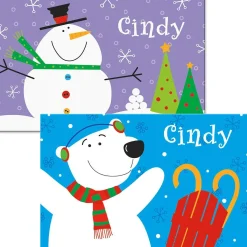 Snowman/Bear Placemat
