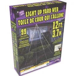 12' Spider Web Light-up Rope