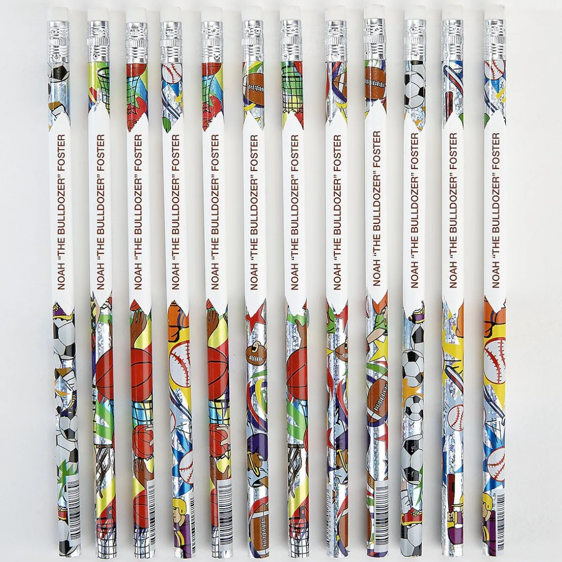 #2 Sports Personalized Hardwood Pencils