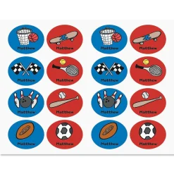 Sports Personalized Kids' Labels