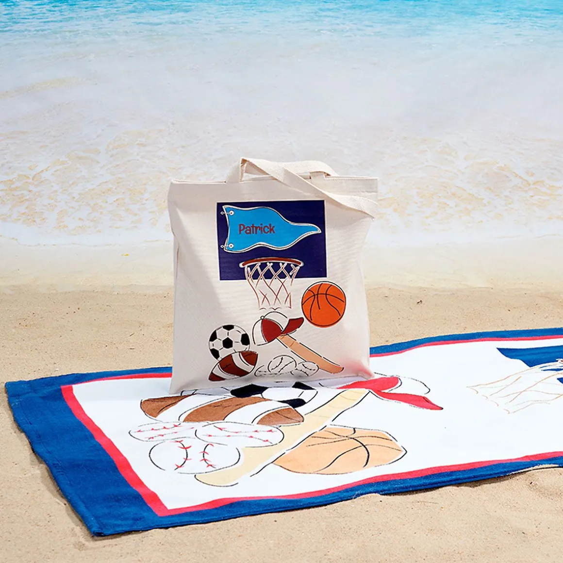 Sports Personalized Towel