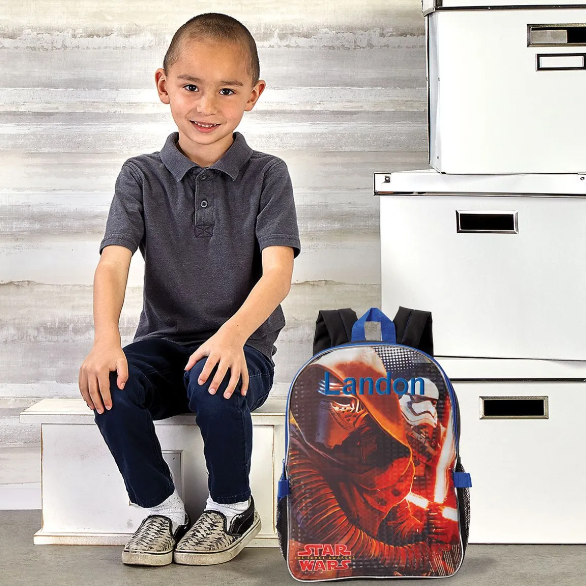 Star Wars Personalized Backpack and Lunch Bag Set