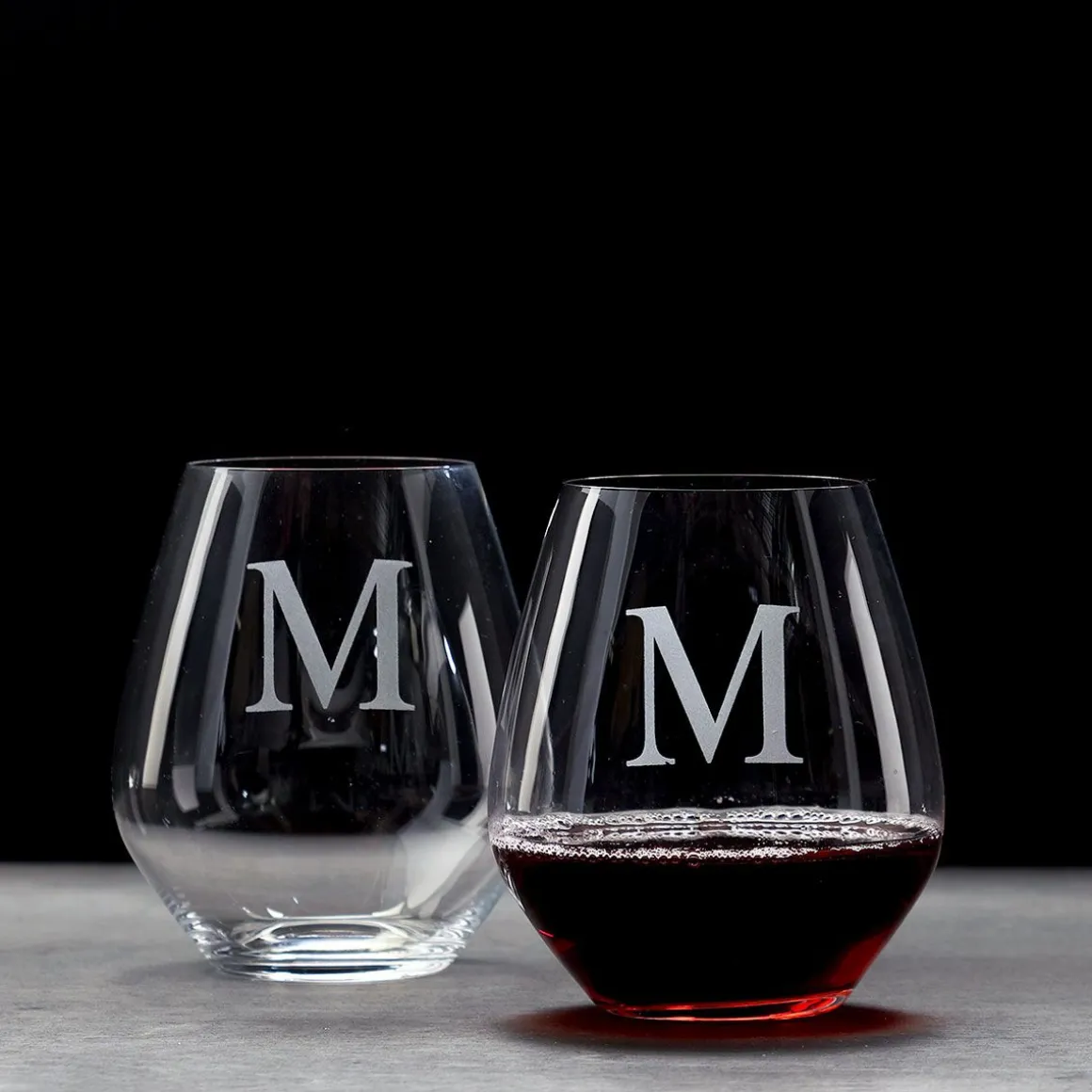 Stemless Tumbler Personalized Wine Glass