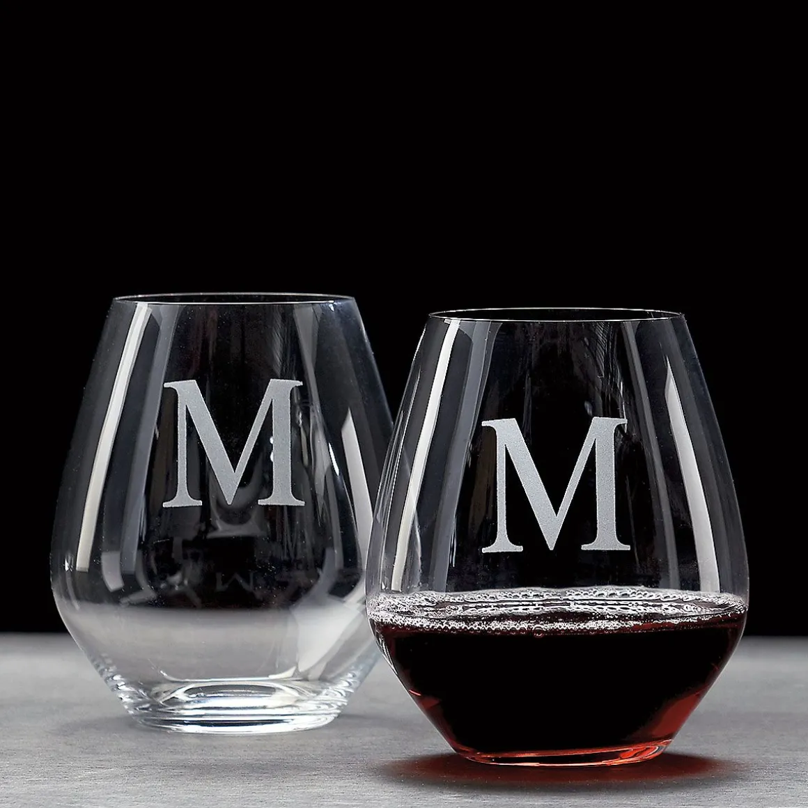 Stemless Tumbler Personalized Wine Glass