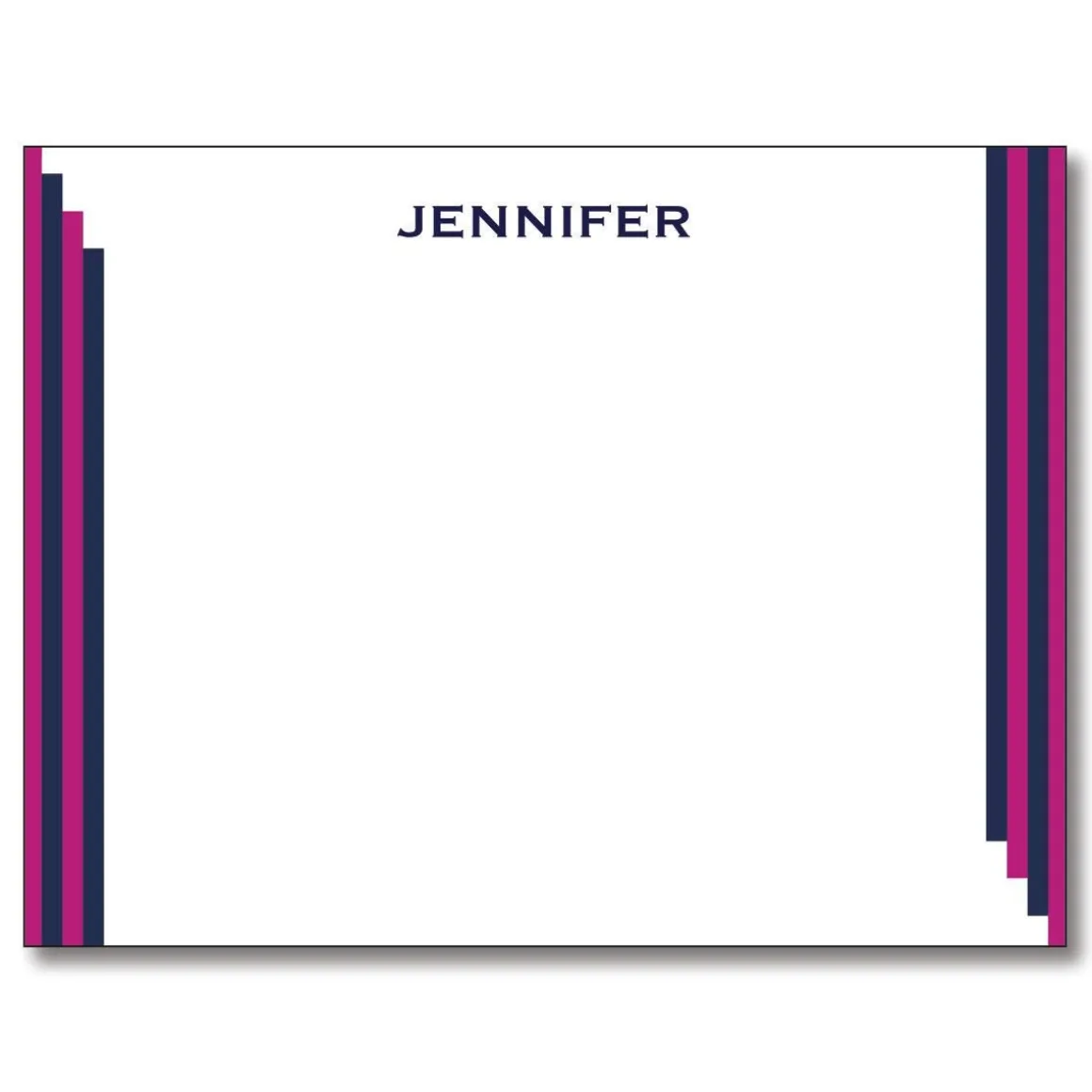 Stripe Note Cards