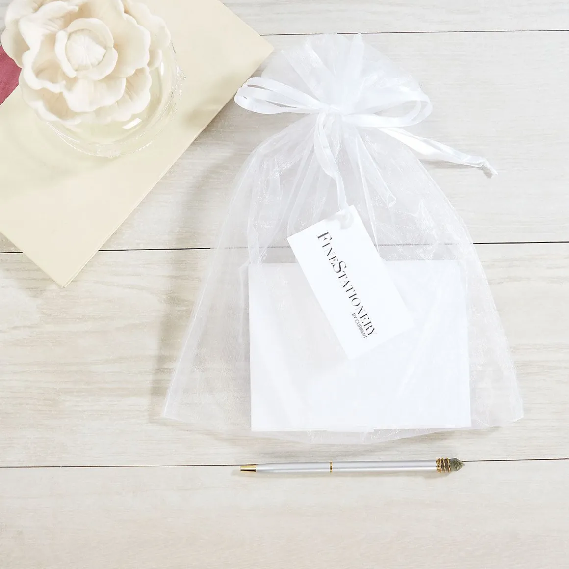 Stripes Personalized Correspondence Cards
