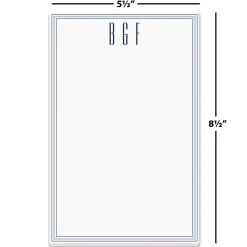 Stripes Personalized Notepads