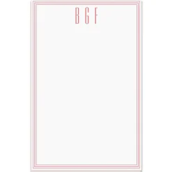 Stripes Personalized Notepads