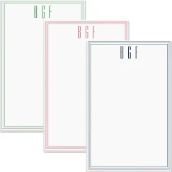 Stripes Personalized Notepads