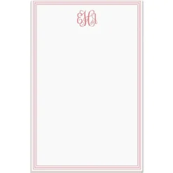 Stripes Personalized Notepads