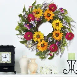 Sunflower Field Wreath