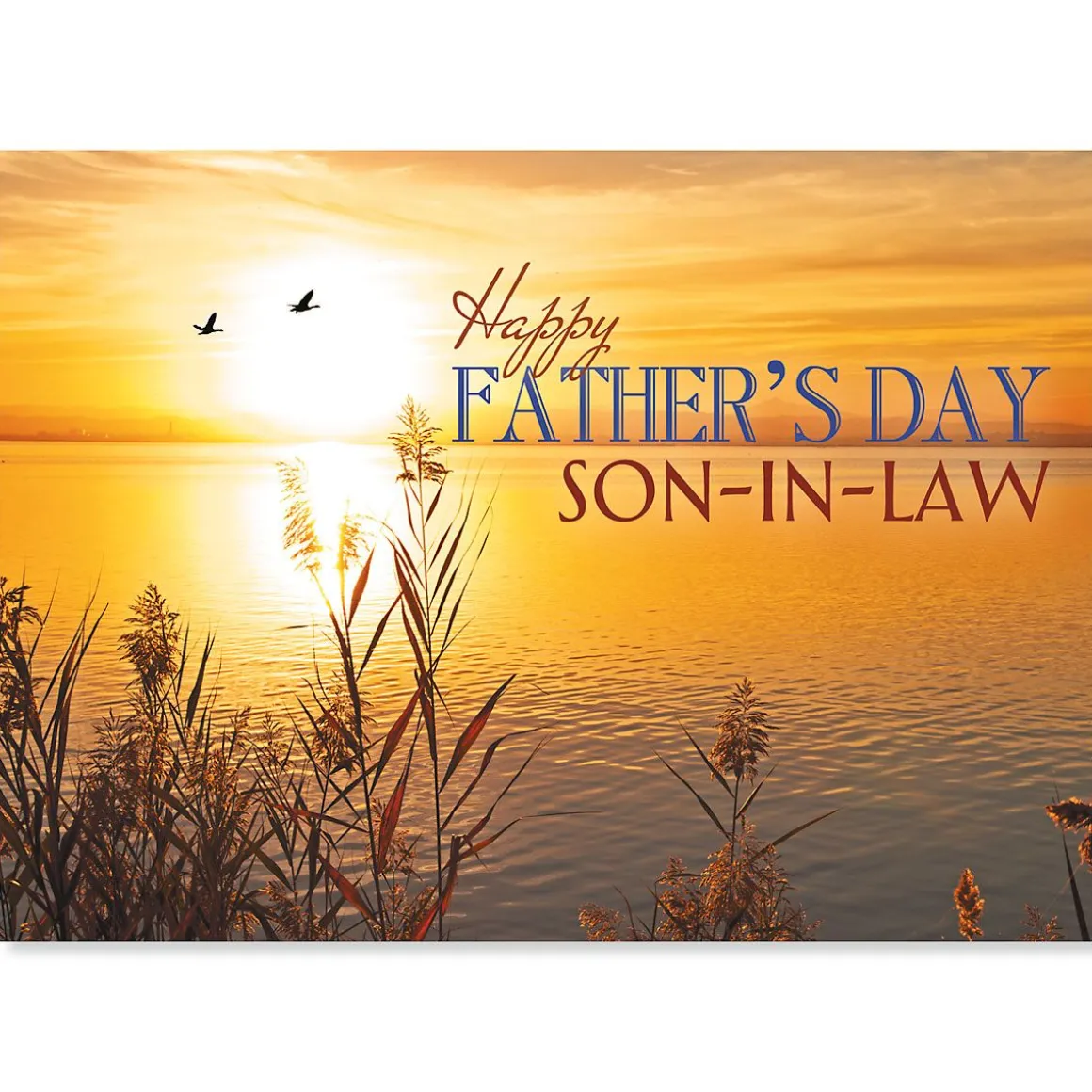 Sunrise Son-in-Law Father's Day Card