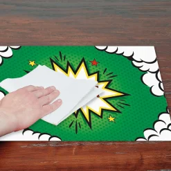 Super Hero Personalized Kids' Placemat