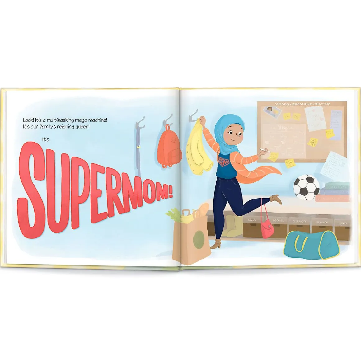 Super Mom Personalized Storybook