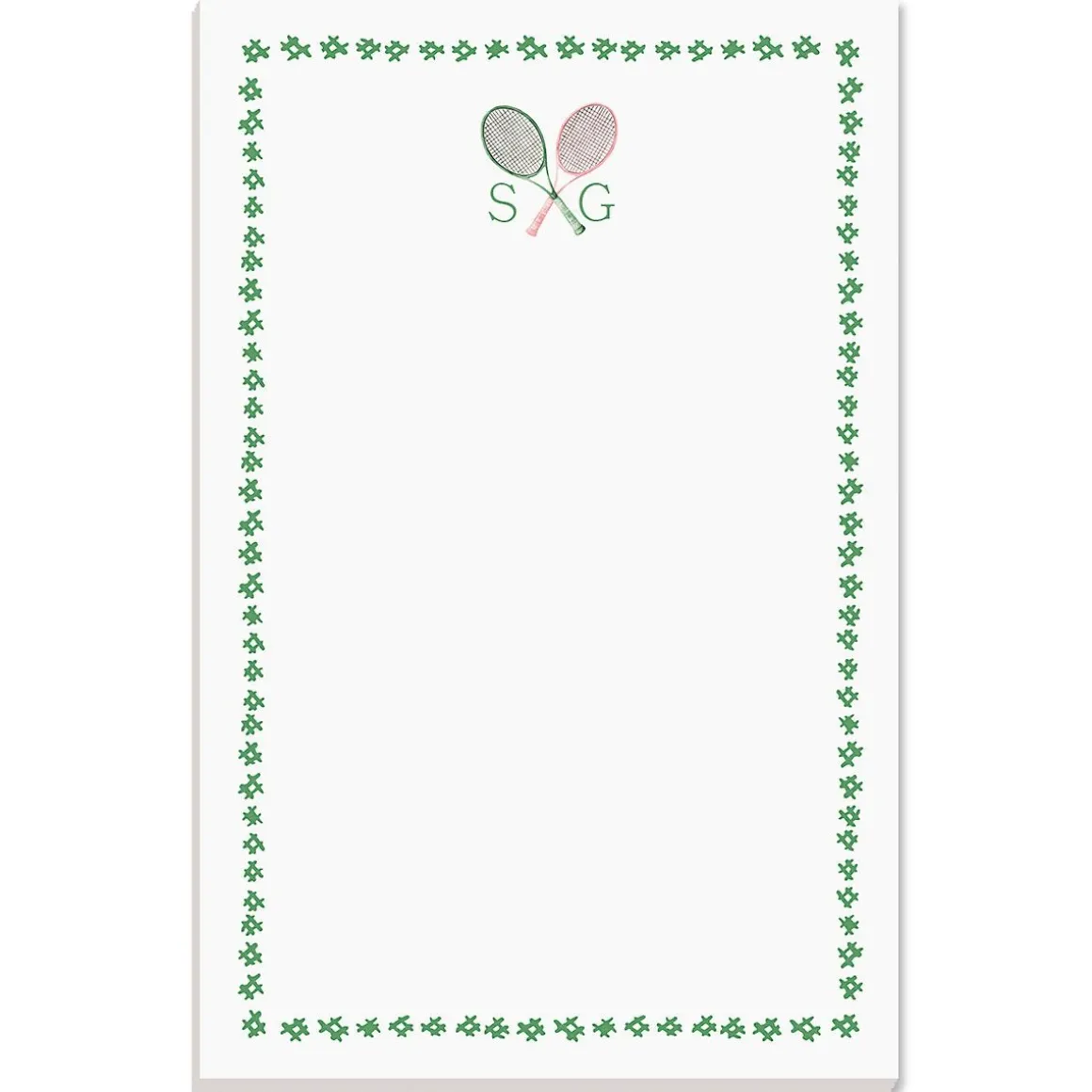 Tennis Personalized Notepads