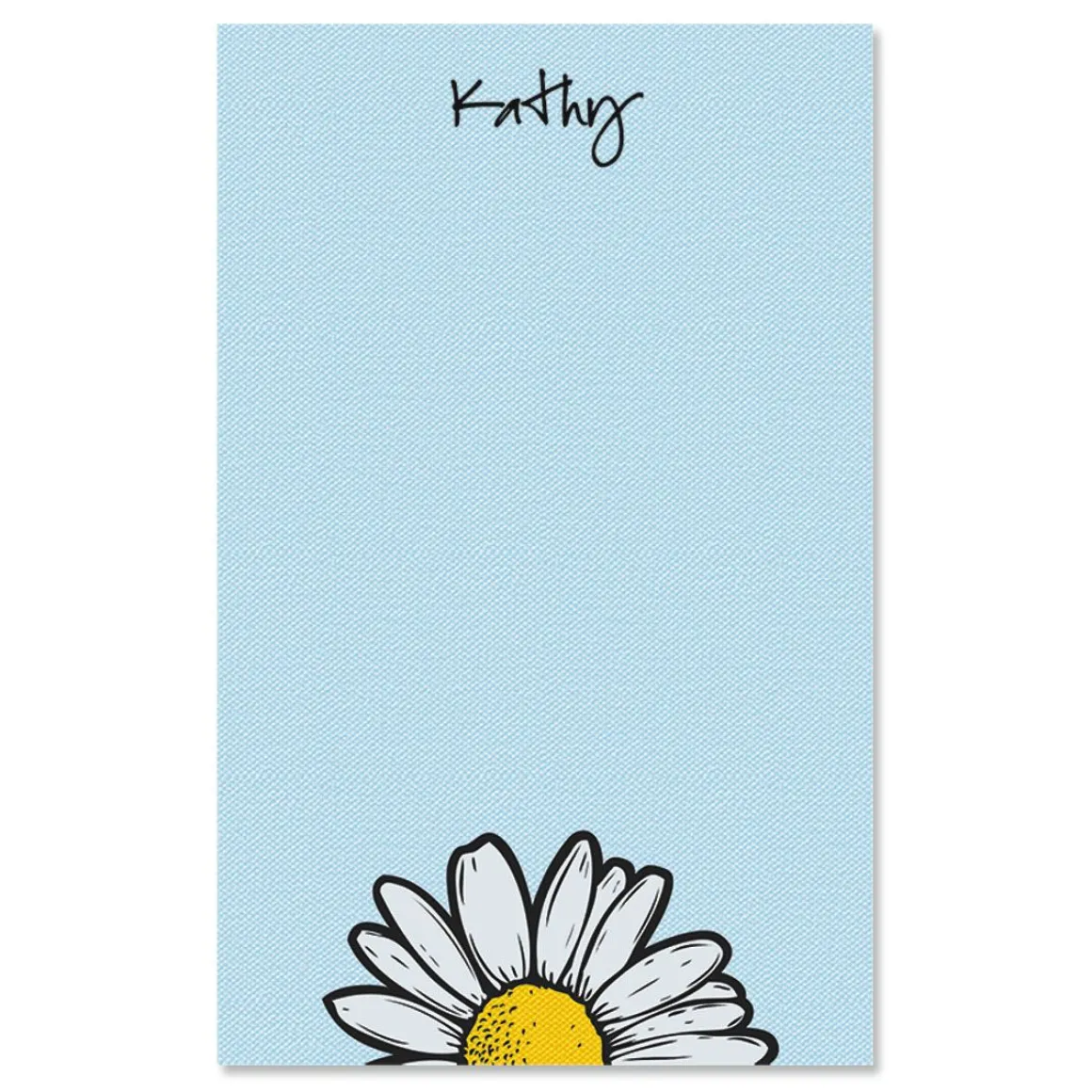 Textile Daisy Notepads
