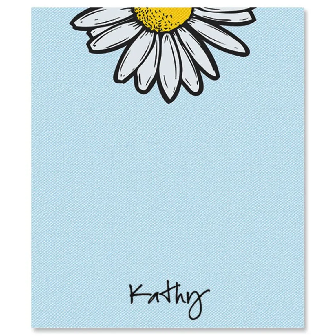 Textile Daisy Notepads