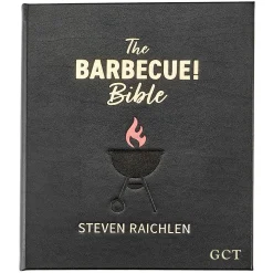 The BBQ Bible Personalized Leather-Bound Book