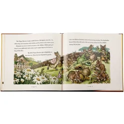 The Classic Tale of Peter Rabbit Personalized Leather-Bound Book