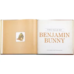 The Classic Tale of Peter Rabbit Personalized Leather-Bound Book