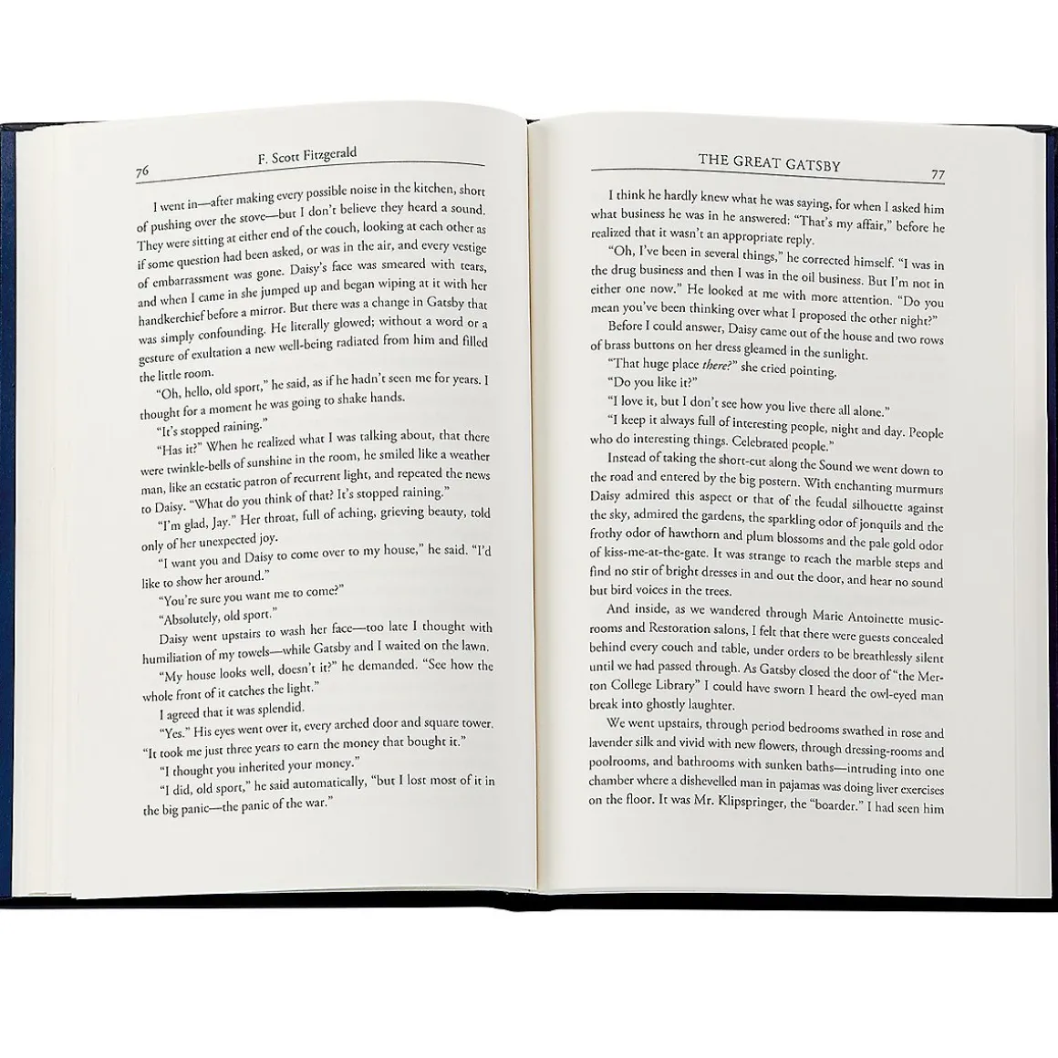 The Great Gatsby Personalized Leather-Bound Book