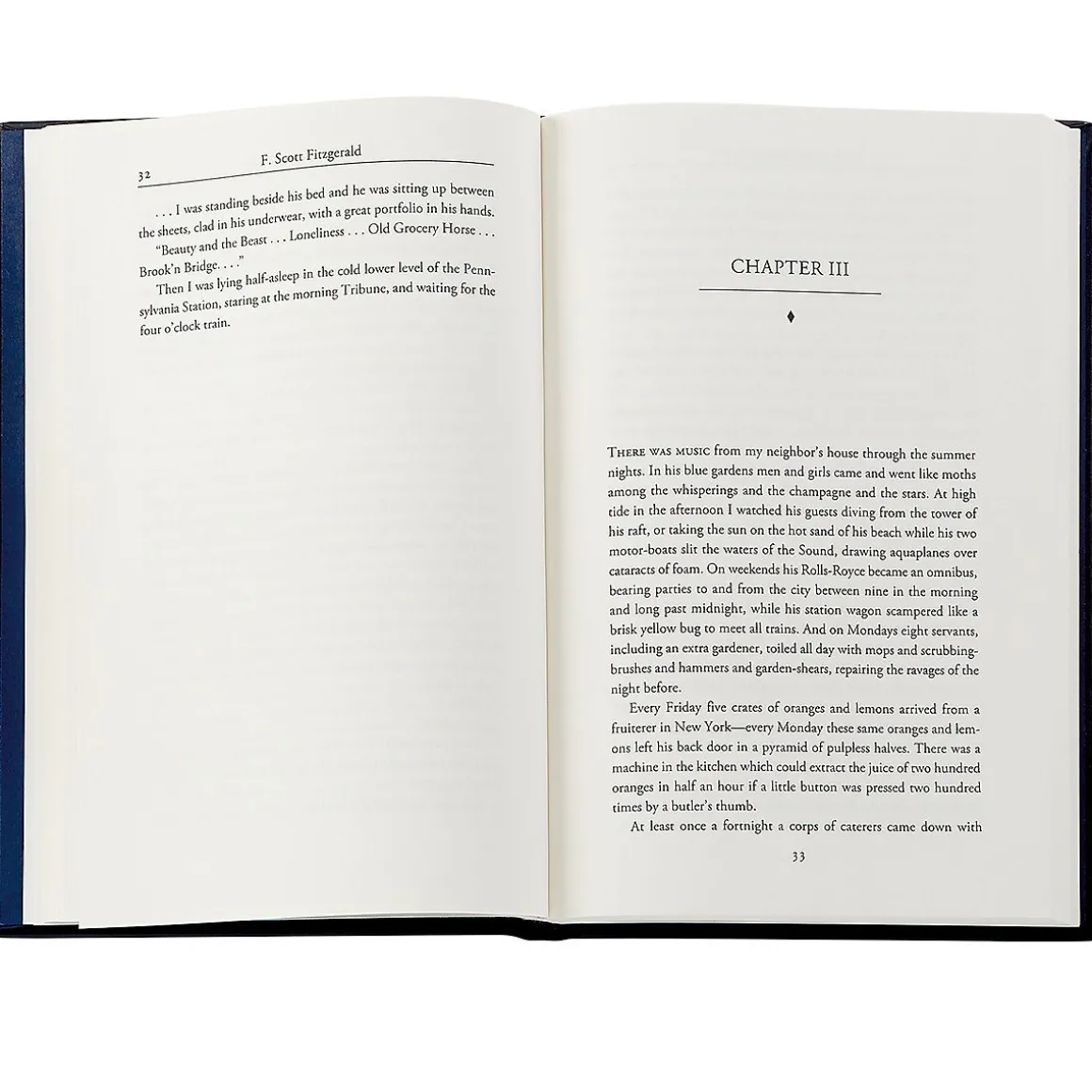 The Great Gatsby Personalized Leather-Bound Book