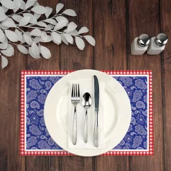 4th of July BBQ Personalized Placemat Pad