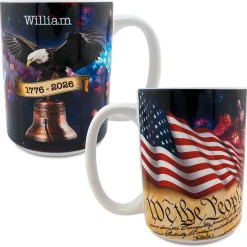 250th Patriotic Personalized Mug